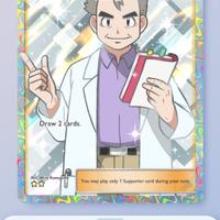Professor' Research Oak ITA Pokemon TCGP