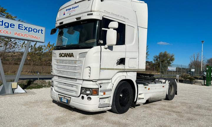SCANIA R420 TOPLINE - turbo compound -