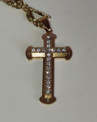 Collana con Croce Protezione Spiritituale 