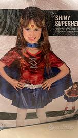 Costume Superheroine Bambina 5-6 anni