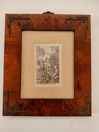 Cornice in Radica con Santino 