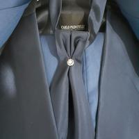 Vestito sposo Carlo Pignatelli blu taglia 50