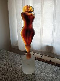 statua vetro murano gli amanti