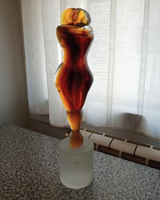 statua vetro murano gli amanti