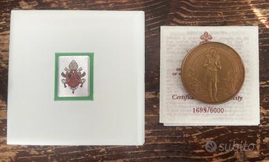 Medaglia papale ufficiale vaticano
