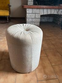 Pouf tessuto