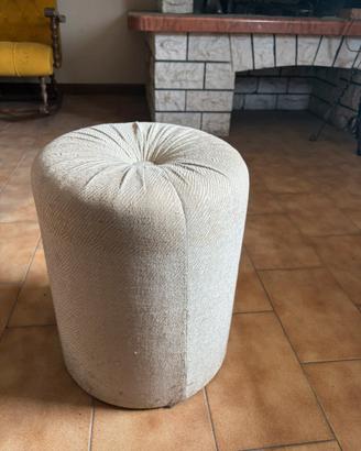 Pouf tessuto