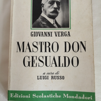 Mastro Don Gesualdo libro antico collection