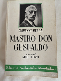 Mastro Don Gesualdo libro antico collection