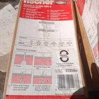 N.47 Fischer Ancore in acciaio KDH 6 con occhiolo