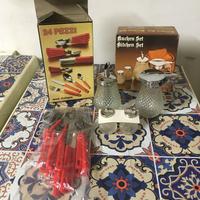 Lotto posate piu' set dosatori