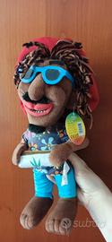Peluche rasta man nuovo con etichetta