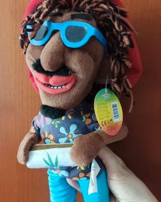 Peluche rasta man nuovo con etichetta