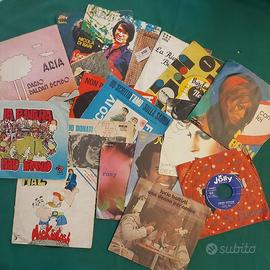 45 giri varie canzoni italiane
