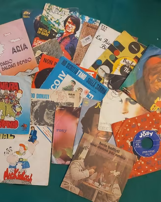 45 giri varie canzoni italiane