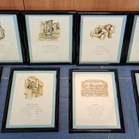 serie 10 quadretti Napoli