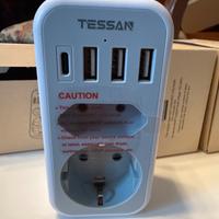 Adattatore per presa Tedesco 3pz