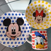 Disney Kit Pappa Topolino, Minni, Paperino 3 pezzi