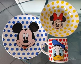 Disney Kit Pappa Topolino, Minni, Paperino 3 pezzi