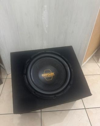 Subwoofer CARPOWER Sonic 12” con cassa