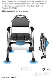 sedia comoda wc 