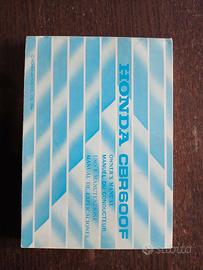 Honda Cbr 600 1987 libretto uso e manutenzionee