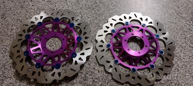 dischi freno Honda CBR 900 1998 nuovi viola kit 