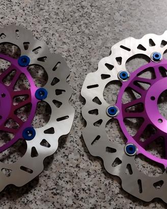 dischi freno Honda CBR 900 1998 nuovi viola kit 