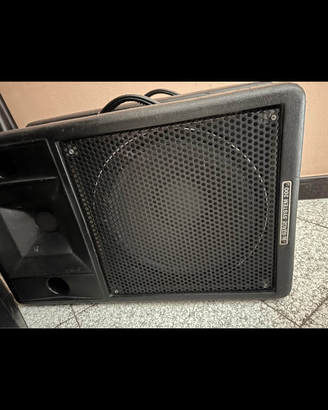 Casse, mixer, microfoni ecc