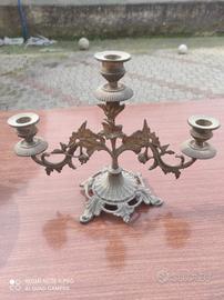 candelabro in ottone