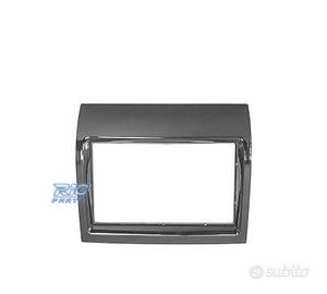 CORNICE NERA LUCIDA RADIO 2-DIN PER CITROEN JUMPER