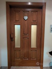 Porta ingresso legno 100x205 - in buono stato