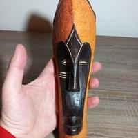 Congo maschera tribale africana legno