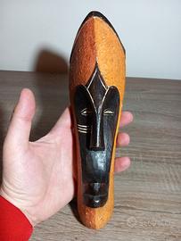 Congo maschera tribale africana legno