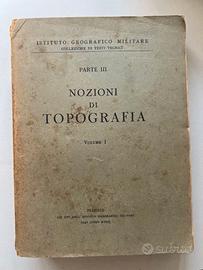 IGM Firenze 1940 - Nozioni di Topografia Militare