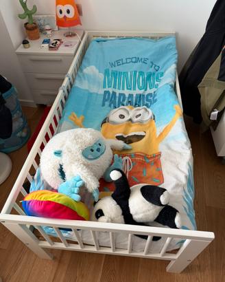 Letto bambino 70x160 ikea a doghe con materasso