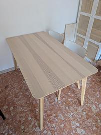 Tavolo legno naturale IKEA