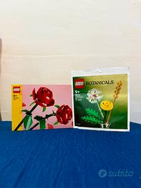 LEGO Roses 40460 + 30701 Field Flowers Botanicals