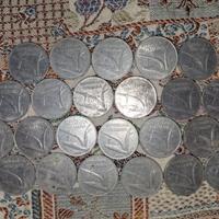 23 monete 10 lire spighe 1955