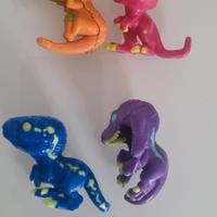 dinosauri colorati decora matite