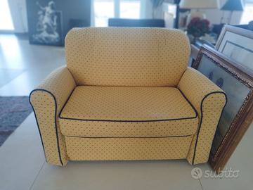Divano poltrona letto (2 pezzi identici)