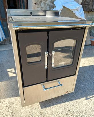 cucina economica a legna  ventilata 