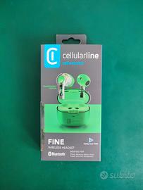 Auricolari Cuffie Cellularline Fine Wireless 
