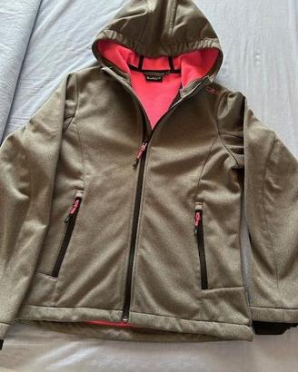 CMP Giacca in Softshell con cappuccio bambina