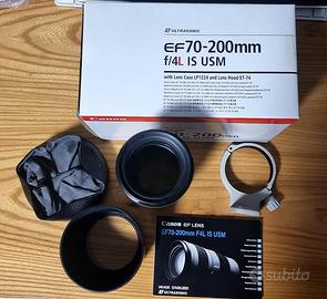 Canon Obiettivo EF 70 - 200 mm f/4 L IS USM