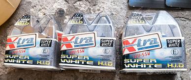 3 set doppi per lampadine H7 12V 55W Superwhite