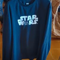 Felpa Star Wars Uomo Nera, Tg XL 
