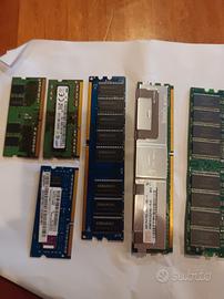 moduli RAM DDR varie