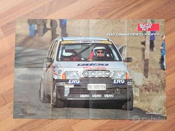 Poster Fiat 500 trofero