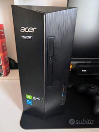 pc acer tc1780 gtx 1650 fisso desktop gaming